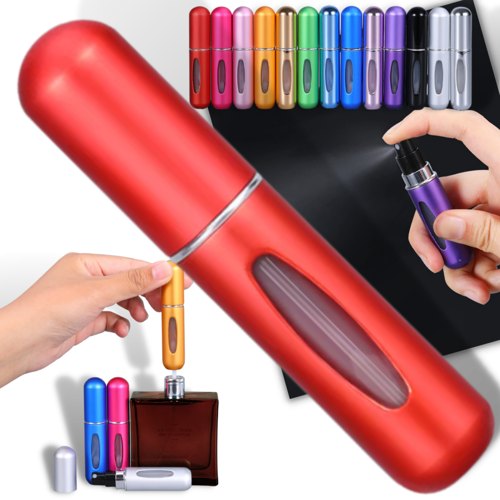 3-Pack Mini Refillable Spray Bottles -