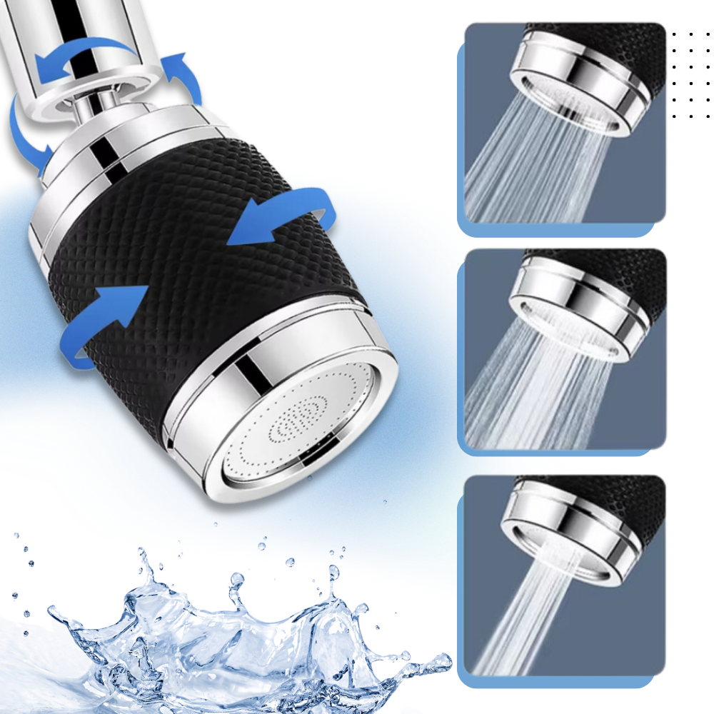 3 Modes 360° Faucet Mounted Water Filter - Ozerty