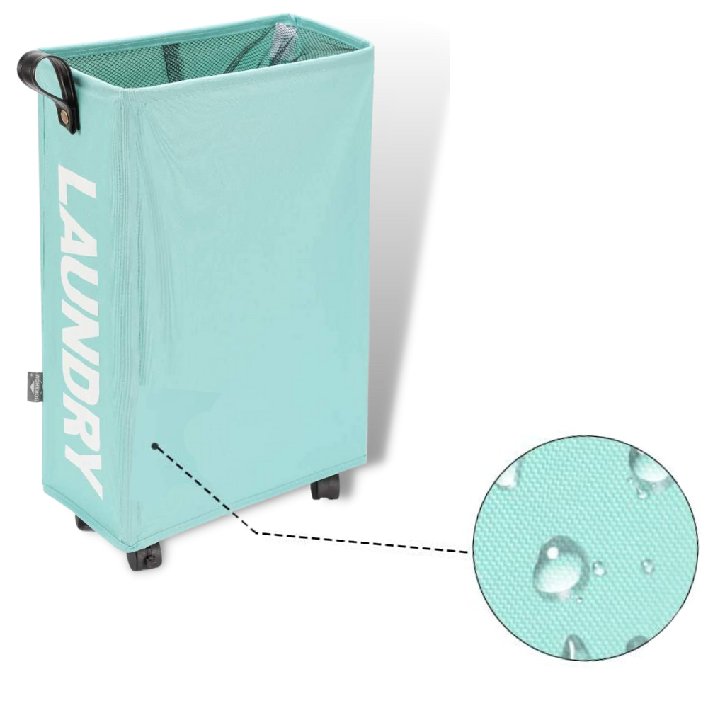 Portable Laundry Basket with Wheels - Ozerty