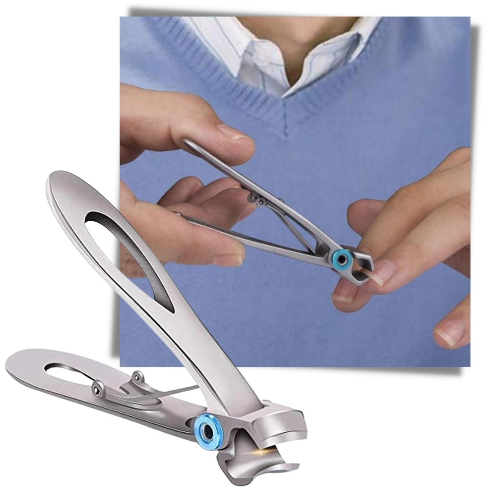 Stainless Steel Wide Jaw Nail Clippers