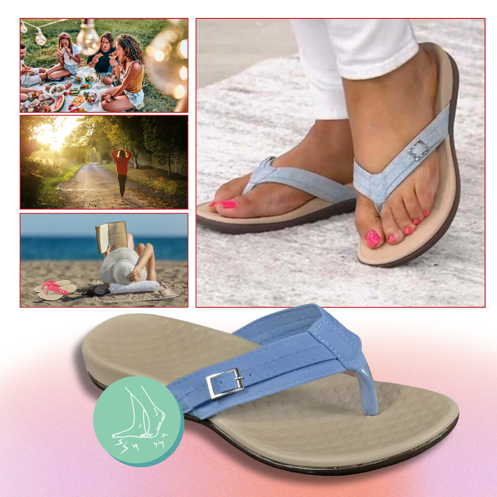 Adjustable Straps Orthopedic Sandals - Ozerty