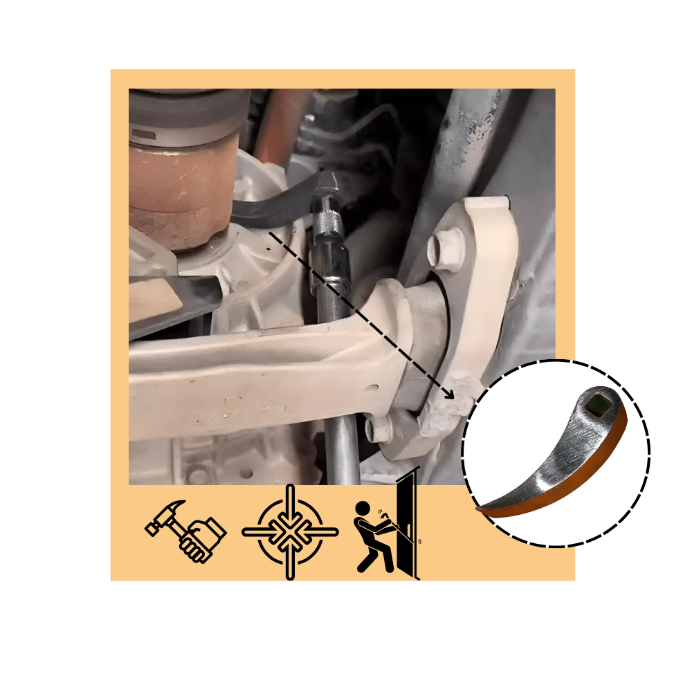 Chrome Vanadium Steel Crow Bar - Ozerty