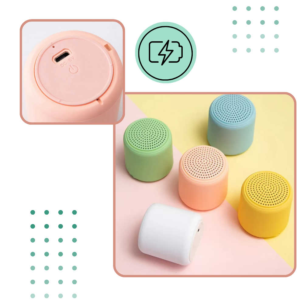 Deep Bass Mini Bluetooth Speaker - Ozerty