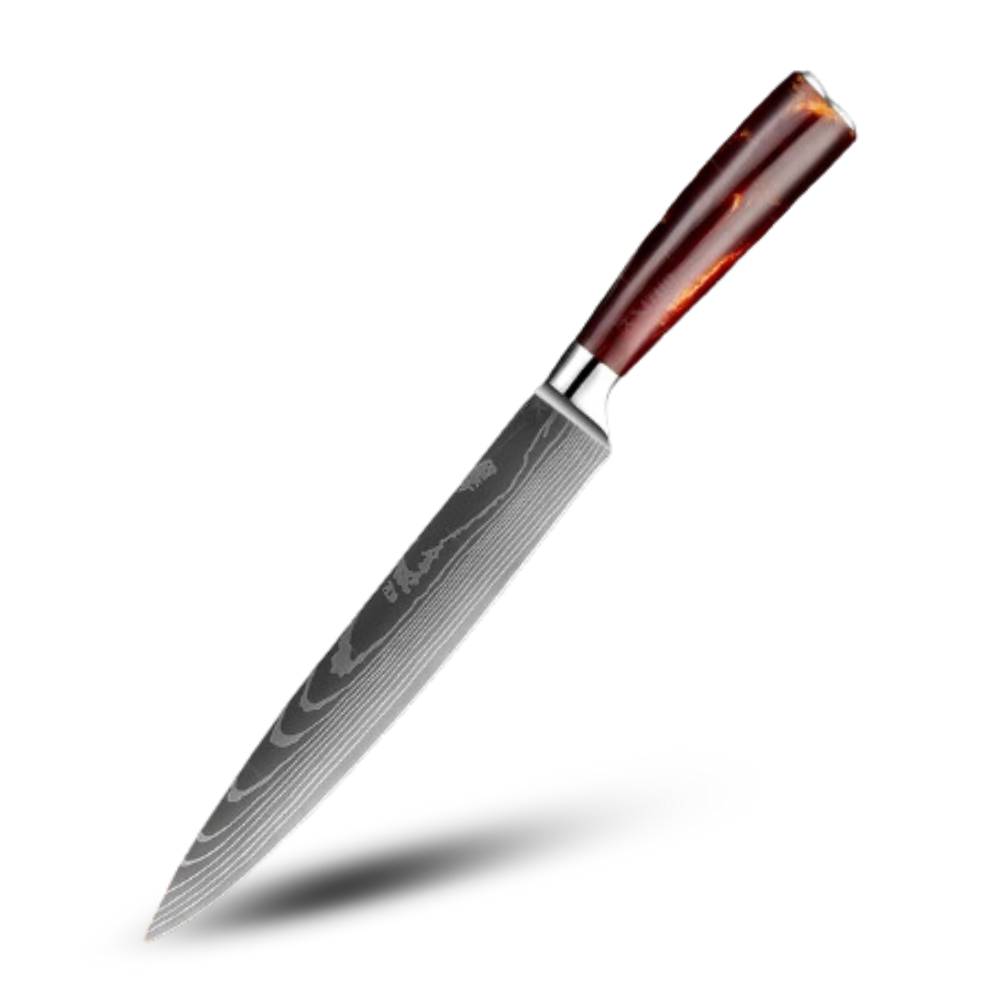 Fire Land Series Japanese Knives -Sujihuki - Slicing Knife 8 inch/20 cm - Ozerty