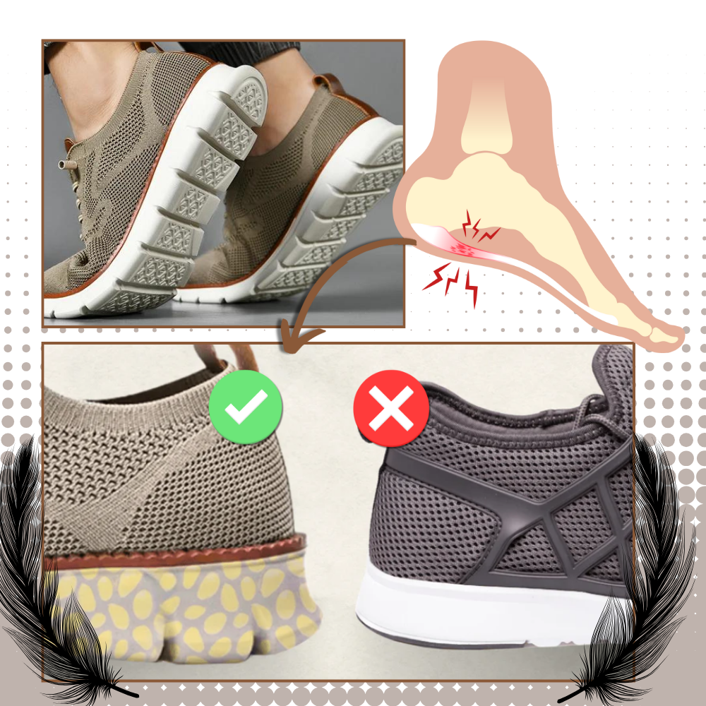 Orthopedic Breathable Arch Support Shoes - Ozerty