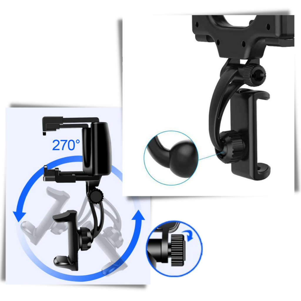 Car Rearview Mirror Phone Holder