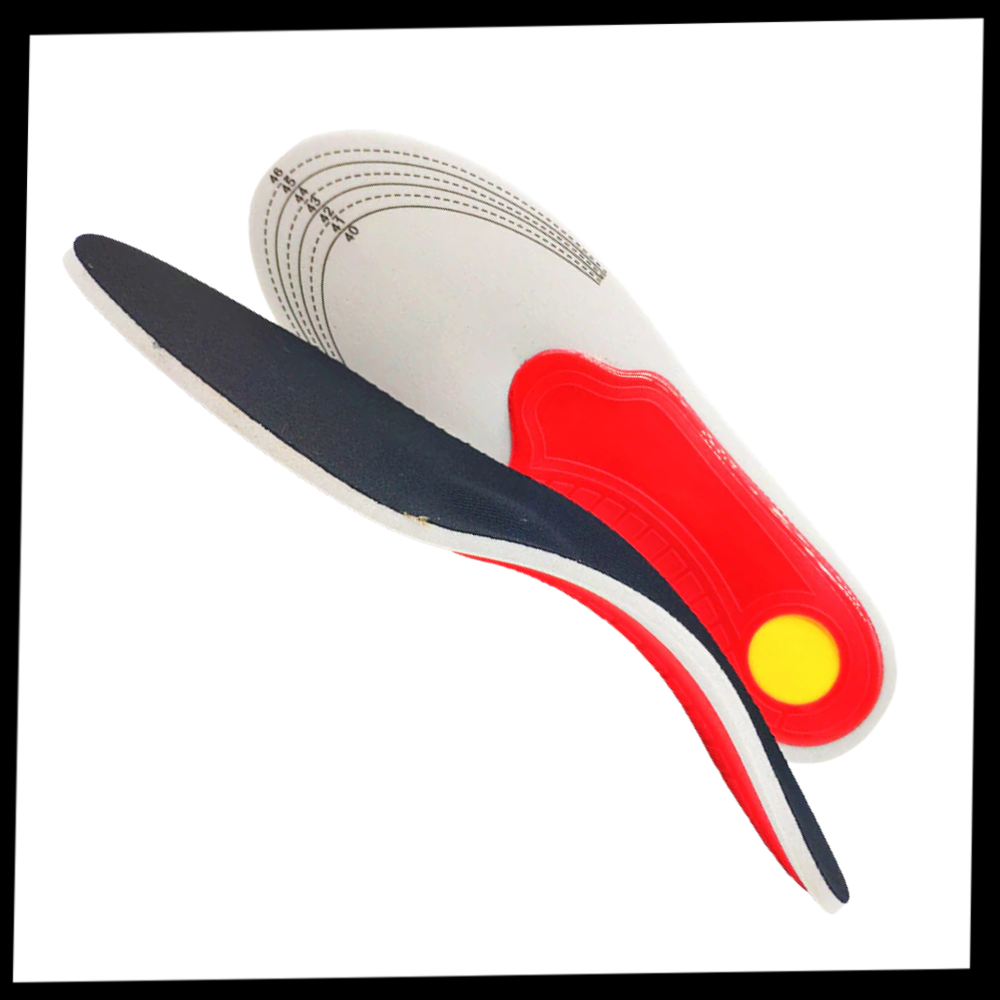 1 Pair of Firm Arch Support Insoles for Flat Feet