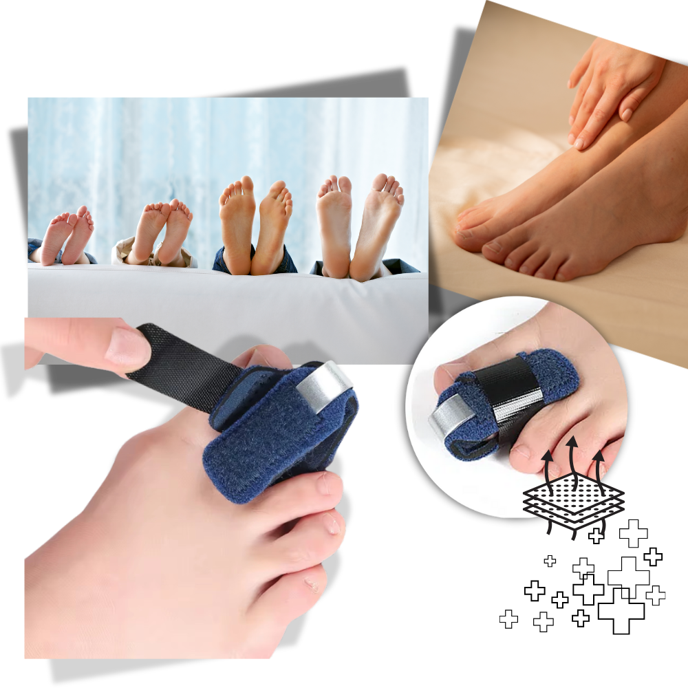 Adjustable & Discreet Fit Toe Straightener - Ozerty