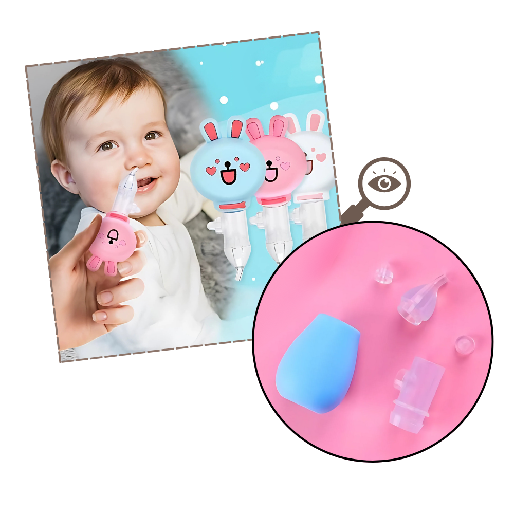 Hygienic Silicone Nasal Suction - Ozerty