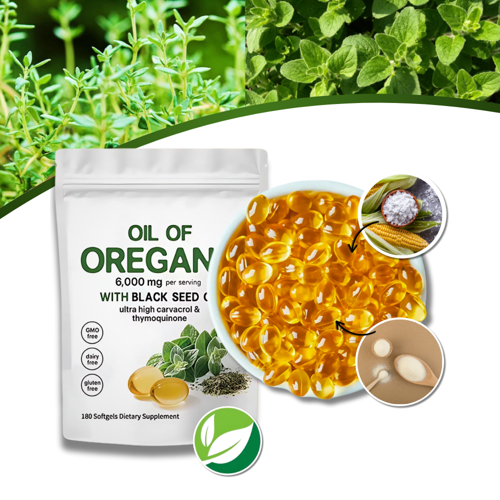 Oregano Immunity Softgels - Ozerty