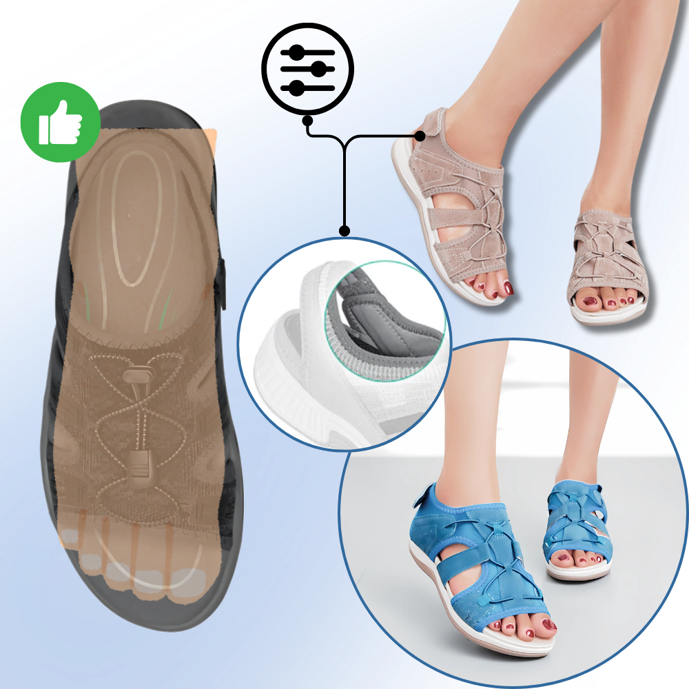 Orthotic Support Non-Slip Sandals - Ozerty