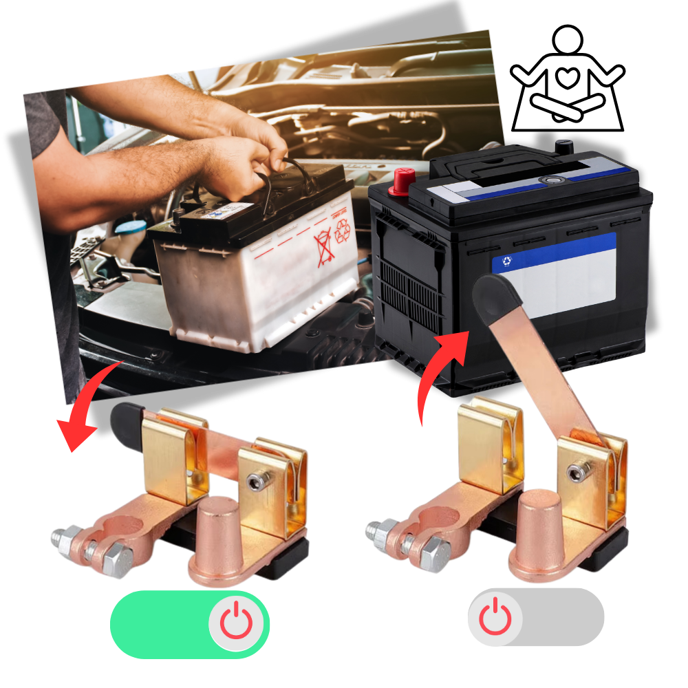 Universal Battery Disconnect Switch - Ozerty